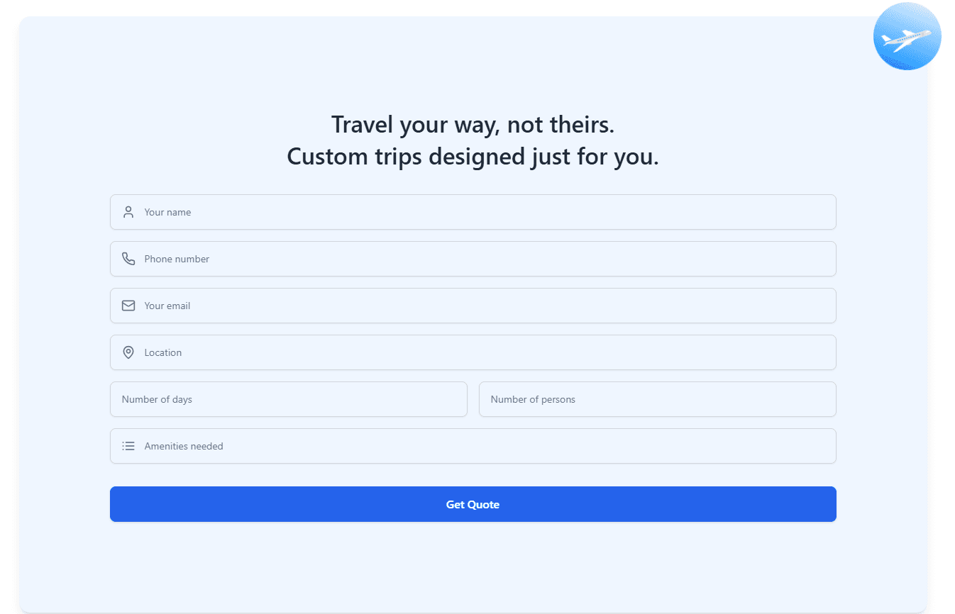 WoyTrip – Budget-Friendly Tour Package Booking Website screenshot 1
